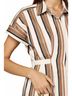 Cleobella Stripes Brown Sable Mini Dress Size M - photo 5