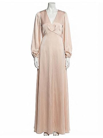 Sachin + Babi Jenny Satin Crepe Gown (view 1)