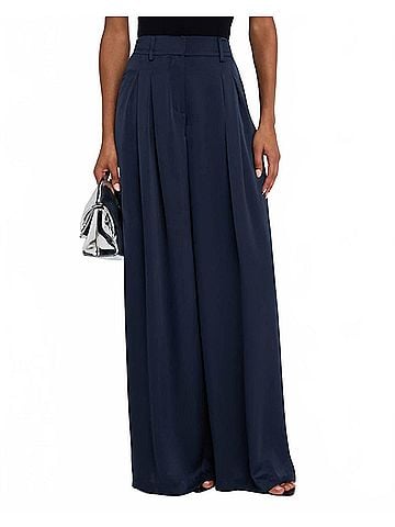 Ramy Brook Oscar Pleated Wide Leg Pants (view 2)