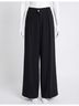 Amanda Uprichard Solid Black Noho Pant Size M - photo 1