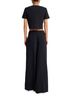 Amanda Uprichard Solid Black Noho Pant Size M - photo 3