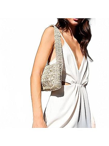 Shiraleah Luna Crochet Shoulder Bag (view 2)