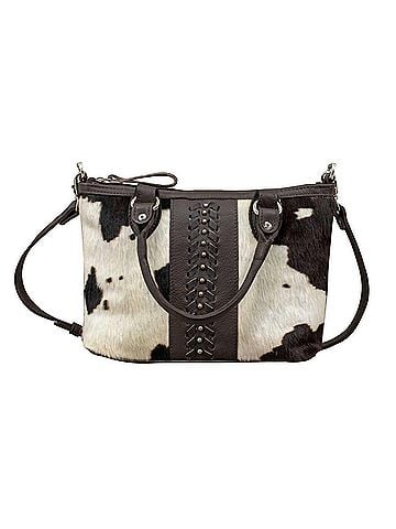 American West Women's Cowtown Small Zip-Top Satchel With Conceal Carry Pocket (view 1)
