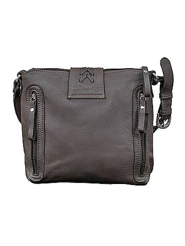 American West Women's Hand Woven Santa Fe Tapestry Zip Top Shoulder Bag (view 2)