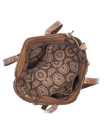 American West Women's Harvest Moon Collection Zip Top Tote With Secret Compartment (view 2)