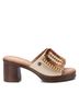 XTI Brown Women's Refresh Step In Sandals Size 7 - photo 1