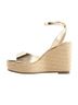 Andrea Gold Women's Ankle Strap Sandal Size 9 - photo 3