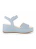 Gabor Blue Women's 531 Platform Wedge Sandal Size EU 37 - photo 1