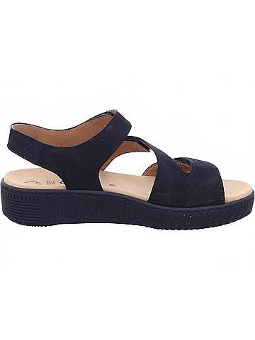 Gabor Women's 23.600.17 Soft Nubuck Schwarz Sandal (view 1)