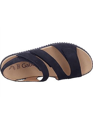Gabor Women's 23.600.17 Soft Nubuck Schwarz Sandal (view 2)