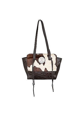 American West Women's Cow Town Zip Top Tote Bag (view 1)