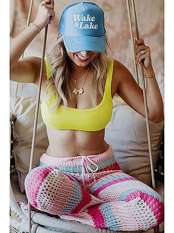 Katydid Collection Women's Wake And Lake Foam Trucker Cap (view 2)