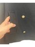 Zara Solid Black Gold Jacket Size S - photo 9