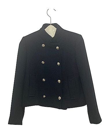 Zara Cropped Military Jacket Jacket (view 1)