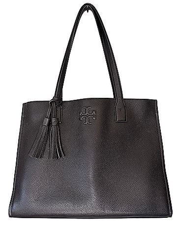 Tory Burch Leather Tote (view 1)
