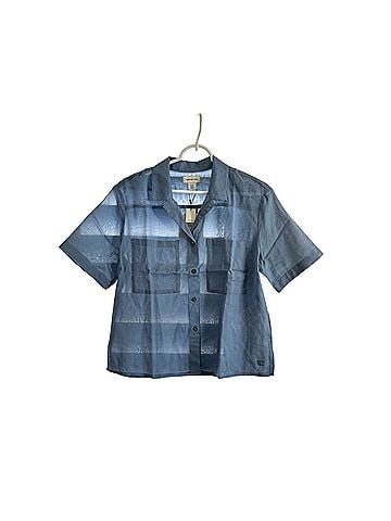 Calvin Klein Short Sleeve Button-Down Shirt (view 2)