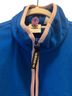 Adidas 100% Polyester Solid Floral Graphic Blue Pink Yellow Pullover Sweater Size S - photo 8