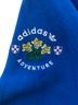 Adidas 100% Polyester Solid Floral Graphic Blue Pink Yellow Pullover Sweater Size S - photo 4