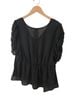 Torrid 100% Polyester Black Short Sleeve Blouse Size 1X - photo 2