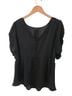 Torrid 100% Polyester Black Short Sleeve Blouse Size 1X - photo 5