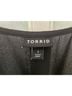 Torrid 100% Polyester Black Short Sleeve Blouse Size 1X - photo 3