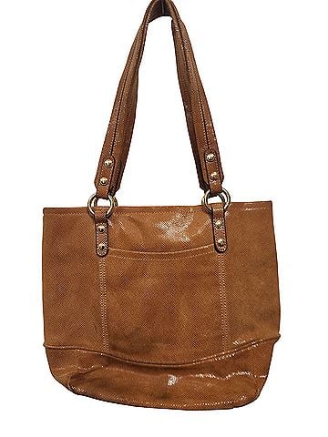 B Makowsky Leather Shoulder Bag (view 2)