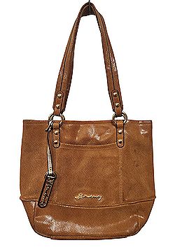 B Makowsky Leather Shoulder Bag