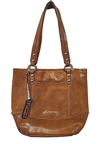 B Makowsky Leather Shoulder Bag (view 1)