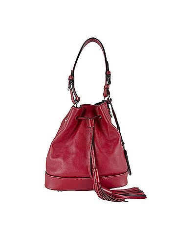 Prada Prada PRADA Shoulder Bag Leather Red Women's z9575 (view 1)