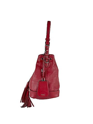 Prada Prada PRADA Shoulder Bag Leather Red Women's z9575 (view 2)