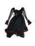 Dolls Kill Black Red Cocktail Dress Size XXS - photo 3