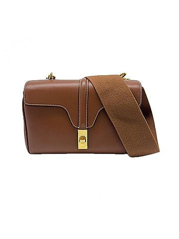 Céline CELINE TEEN 16 SOFT Shoulder Bag 116443CR4 04LU - Brown Calf Leather for Women (view 1)