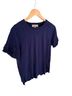 Michael Kors Blue Short Sleeve Blouse Size M - photo 1