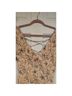 Spell 100% Rayon Floral Stars Tan Blue Multi Color Casual Dress Size S - photo 5