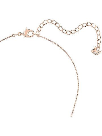 Swarovski Women's Infinity Mixed Metal Heart Pendant Necklace (view 2)