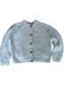 H&M Blue Wool Cardigan Size M - photo 2