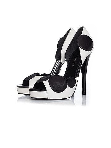 The Row Lara Bohinc, platform peep toe pumps (view 1)