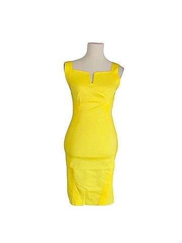 Wow Couture V Neck Bandage Mini Dress Cocktail Dress (view 1)