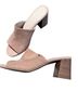 Cole Haan 100% Suede Pink Mule/Clog Size 6 1/2 - photo 1