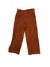 Sézane 100% Leather Brown Casual Pants Size 8 - photo 2