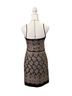 Nine West 100% Polyester Gold Purple Cocktail Dress Size 4 - photo 2