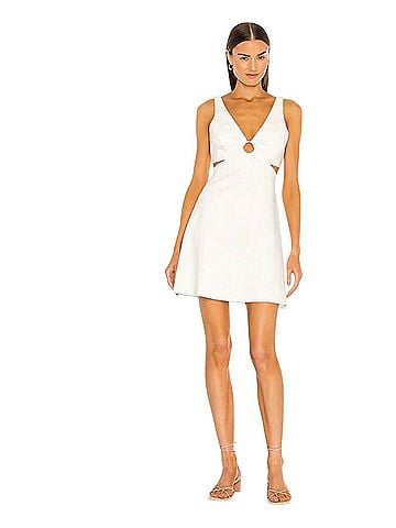 Likely Likely Driscoll  White Cutout 
Dress Size 4 Cocktail Dress (view 1)
