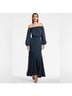 Sachin + Babi 100% Polyester Solid Blue Cocktail Dress Size 0 - photo 3