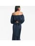 Sachin + Babi 100% Polyester Solid Blue Cocktail Dress Size 0 - photo 8