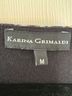 Karina Grimaldi Zebra Print Multi Color Cardigan Size M - photo 3
