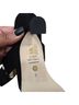 Stuart Weitzman 100% Suede Black Sandals Size 8 1/2 - photo 2