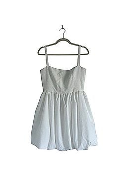pastel halter dress Amanda Uprichard - Fae Denim Dress