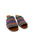 Clergerie Stripes Multi Color Mule/Clog Size EU 38 - photo 5