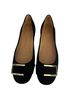 Coach 100% Suede Black Flats Size 7 1/2 - photo 1
