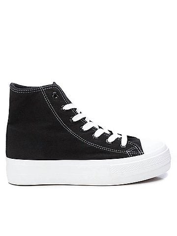 XTI Women's Canvas High-Top Sneakers (view 1)